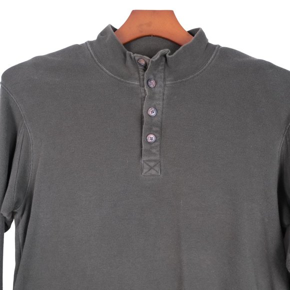 Duluth Men's Trim Fit Large Waffle Henley Pullover - Picture 3 of 11